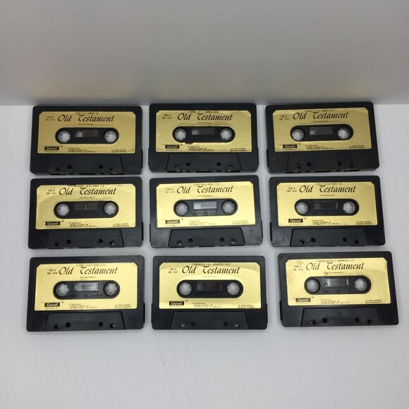 Vintage Covenant Old Testament Audio Tape Cassettes KJV Vol 1 Incomplete Set - Picture 7 of 15